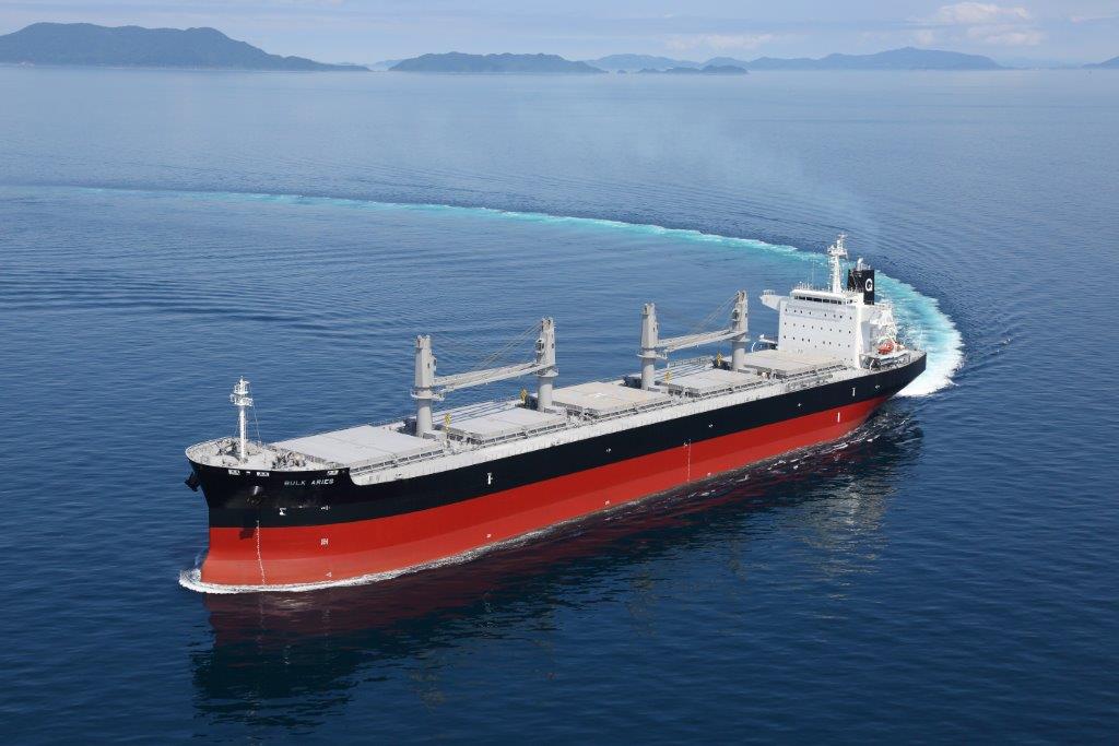 Delivered Hull No 571 DW 60 000 MT Bulk Carrier M V BULK ARIES 